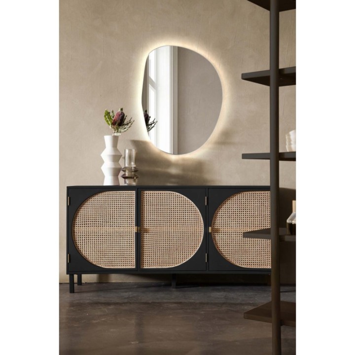 Lustro 60x80 cm GIERADESIGN PLAMA NO.2 3000K PLA/2/LED/3000K/60x80