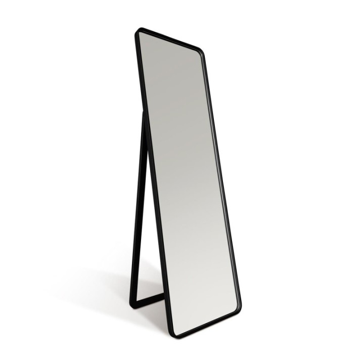 Lustro stojące 50x170 cm GIERADESIGN BILLET czarne BIL/SL/B/ST