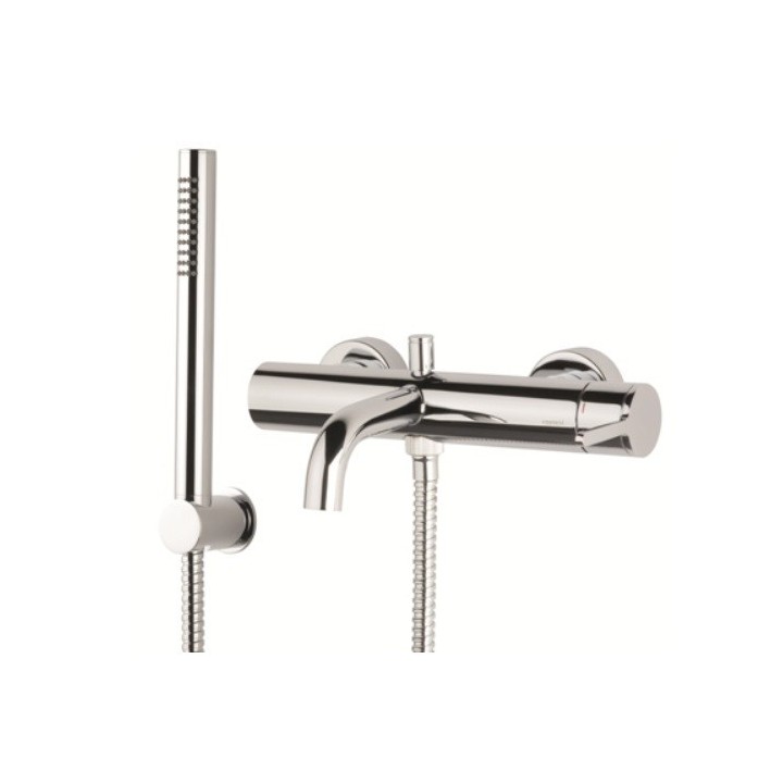 Bateria wannowa ścienna Emmevi Filo chrom 85001BCR