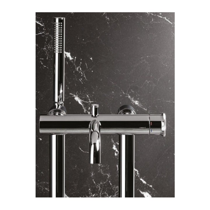 Bateria wannowa ścienna Emmevi Filo chrom 85001BCR