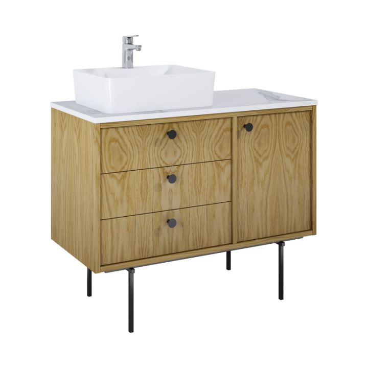 Szafka 100x54x45.6 cm ELITA LEGACY 100 3S 1D L dąb naturalny 168909