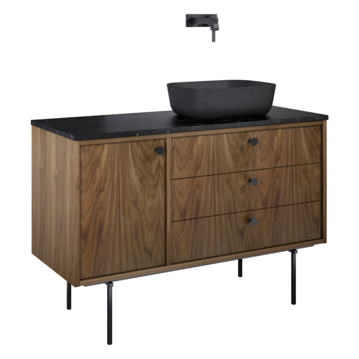 Szafka 120x54x45.6 cm ELITA LEGACY 120 3S 1D P orzech amerykański 168912
