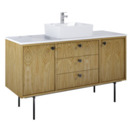 Szafka 140x54x45.6 cm ELITA LEGACY 140 3S 2D dąb naturalny 168917