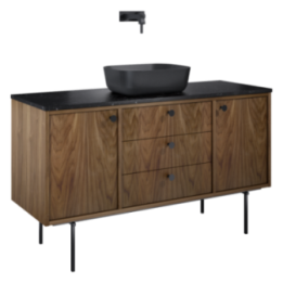 Szafka 140x54x45.6 cm ELITA LEGACY 140 3S 2D orzech amerykański 168916
