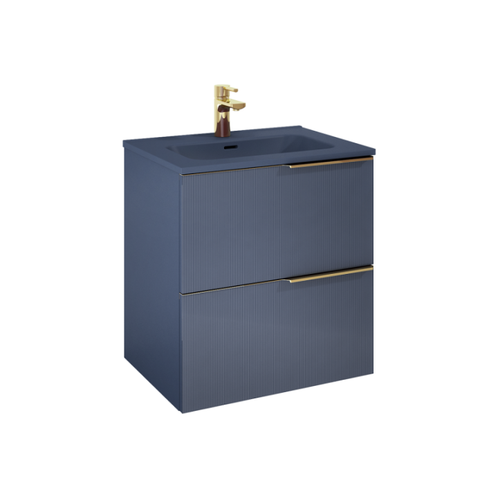 Szafka 60x63,5x45,3 cm ELITA SOHO 60 2S navy blue matt 169082