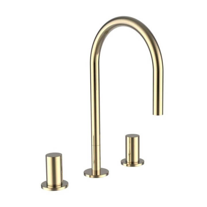 Bateria umywalkowa LAUFEN KARTELL bez korka złota H3123330012201