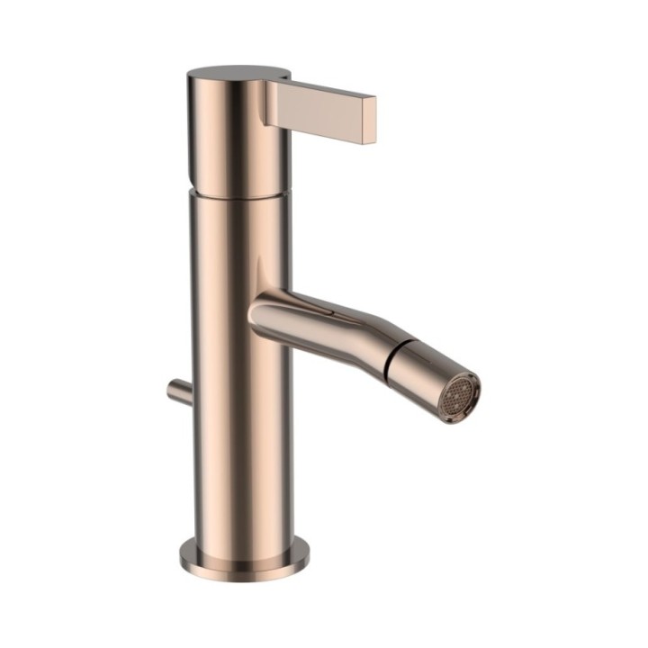 Bateria bidetowa LAUFEN KARTELL bez korka różowe złoto H3413310821031