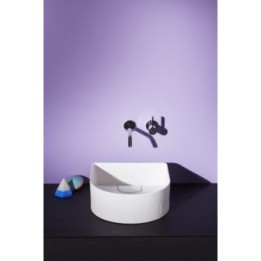 Bateria ścienna dwuotworowa LAUFEN KARTELL chrom H3113360041201