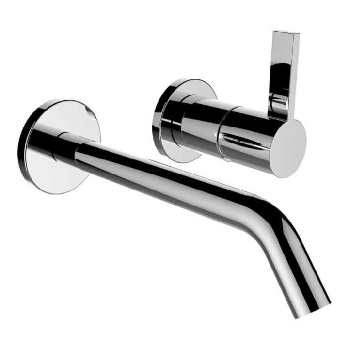 Bateria ścienna dwuotworowa LAUFEN KARTELL chrom H3113360041201