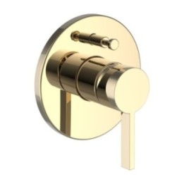 Bateria natryskowa podtynkowa LAUFEN KARTELL złoty połysk H3213360010001