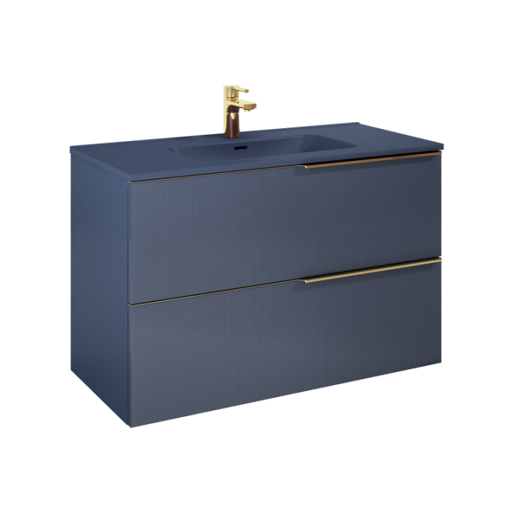 Szafka podumywalkowa 100x63,5x45,3 cm ELITA SOHO 100 2S navy blue matt 169086