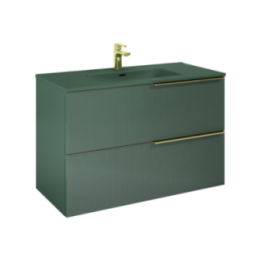 Szafka podumywalkowa 100x63,5x45,3 cm ELITA SOHO 100 2S forest green matt 169085