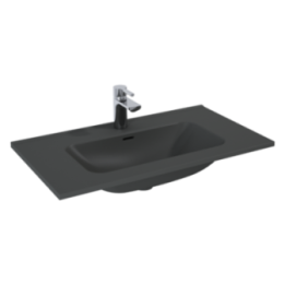 Umywalka 81,5x1,8x46,6 cm ELITA SKAPPA 80 z otw. antracyt mat 146066