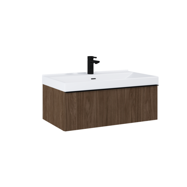 Szafka podumywalkowa 80x28,1x44,9 cm ELITA LOOK 80 1S orzech lincoln 168685