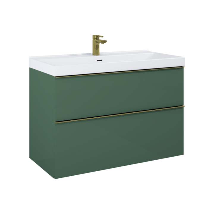 Szafka podumywalkowa 100x63,5x44,9 cm ELITA LOOK 100 2S forest green matt 168562