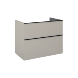 Komoda 80x63,5x44,9 cm ELITA LOOK 80 2S fume matt 168593