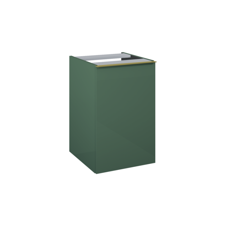 Komoda z koszem cargo 40x63.5x44.9 cm ELITA LOOK 40 CARGO forest green matt 168567