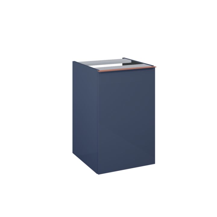 Komoda z koszem cargo 40x63.5x44.9 cm ELITA LOOK 40 CARGO navy blue matt 168581