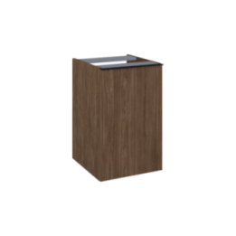 Komoda z koszem cargo 40x63.5x44.9 cm ELITA LOOK 40 CARGO orzech lincoln 168692