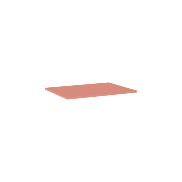 Blat łazienkowy 60x46x1,5 cm ELITA ELISTONE terra pink matt 168814