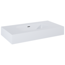 Umywalka ścienna 80,6x12x46 cm ELITA DIMPLE 80 biały mat 168852