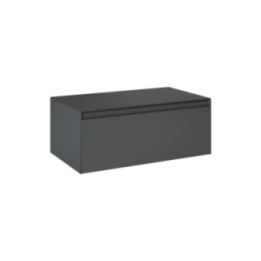 Komoda z blatem 80x31,9x45,8 cm ELITA SPLIT 80 1S antracyt mat 168933
