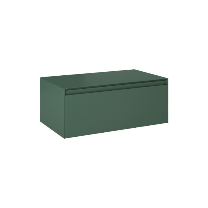 Komoda z blatem 80x31,9x45,8 cm ELITA SPLIT 80 1S forest green matt 168936