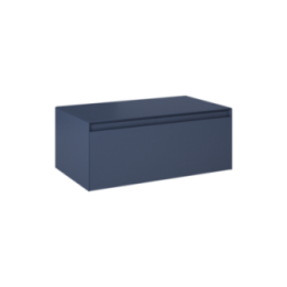 Komoda z blatem 80x31,9x45,8 cm ELITA SPLIT 80 1S navy blue matt 168935