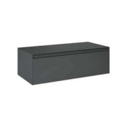 Komoda z blatem 100x31,9x45,8 cm ELITA SPLIT 100 1S antracyt mat 168940