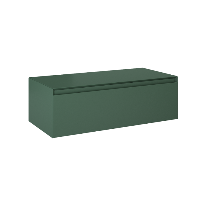 Komoda z blatem 100x31,9x45,8 cm ELITA SPLIT 100 1S forest green matt 168943