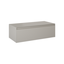 Komoda z blatem 100x31,9x45,8 cm ELITA SPLIT 100 1S fume matt 168944
