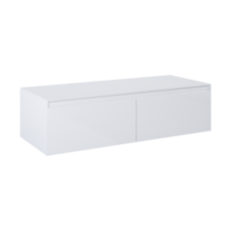Komoda z blatem 120x31,9x45,8 cm ELITA SPLIT 120 2S biały połysk 169108