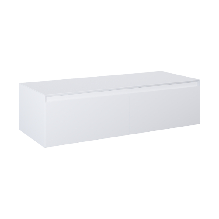 Komoda z blatem 120x31,9x45,8 cm ELITA SPLIT 120 2S biały mat 168945