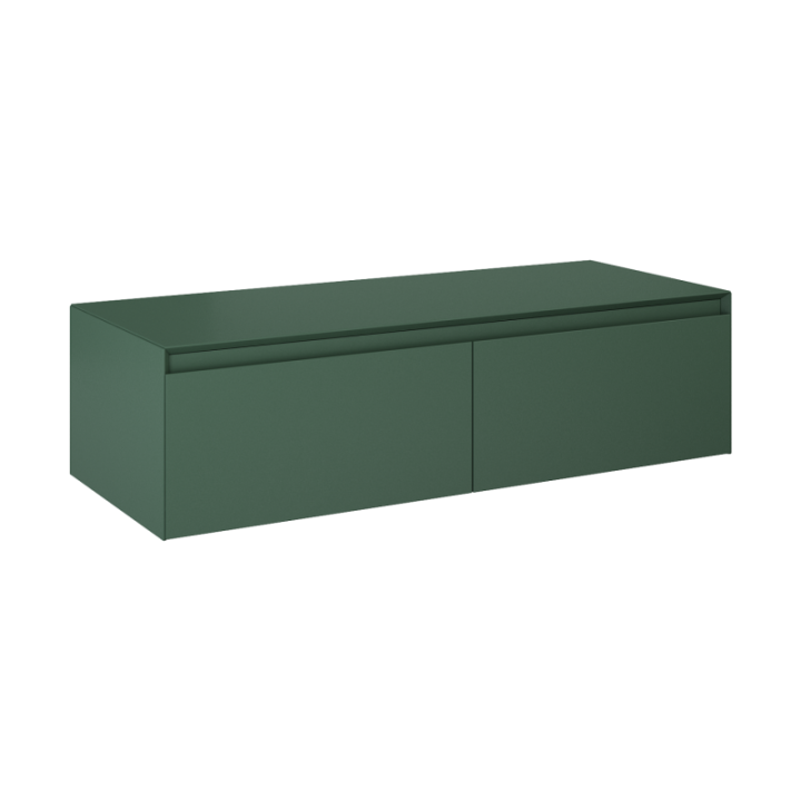 Komoda z blatem 120x31,9x45,8 cm ELITA SPLIT 120 2S forest green matt 168950