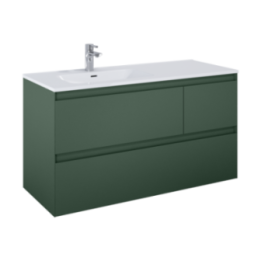 Szafka 120x63,5x45,8 cm ELITA SPLIT 120 3S L forest green matt 169021
