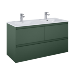 Szafka 120x63,5x45,8 cm ELITA SPLIT 120 3S forest green matt 169027