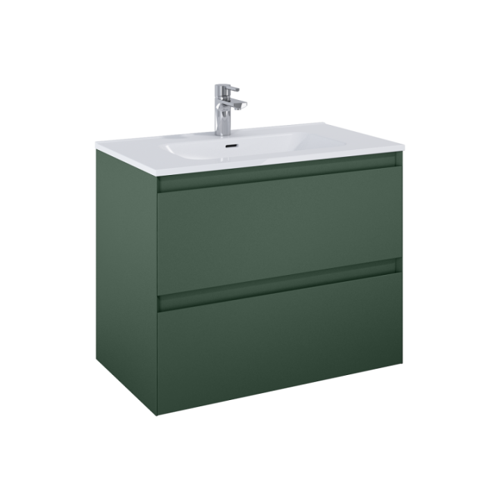 Szafka 80x63,5x45,8 cm ELITA SPLIT 80 2S forest green matt 169000