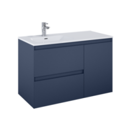 Szafka z koszem cargo 100x63,5x45,8 cm ELITA SPLIT 100 navy blue matt 169004