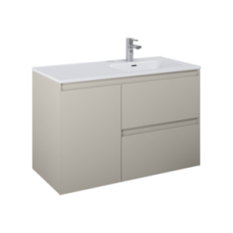 Szafka z koszem cargo 100x63,5x45,8 cm ELITA SPLIT 100 z prawej fume matt 169009
