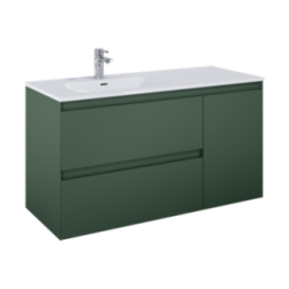 Szafka z koszem cargo 120x63,5x45,8 cm ELITA SPLIT 120 z lewej forest green matt 169015
