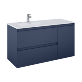 Szafka z koszem cargo 120x63,5x45,8 cm ELITA SPLIT 120 z lewej navy blue matt 169016