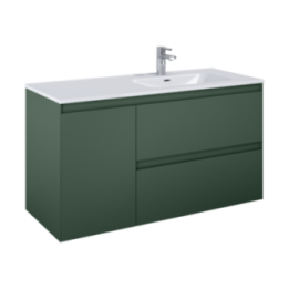 Szafka z koszem cargo 120x63,5x45,8 cm ELITA SPLIT 120 z prawej forest green matt 169018