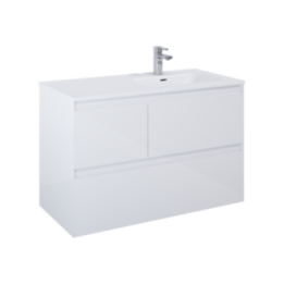 Szafka 100x63,5x45,8 cm ELITA SPLIT 100 3S P biały połysk 169092