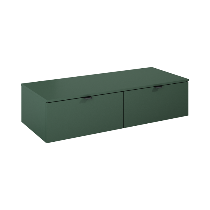 Szafka do stelaża 115,8x27,5x45,5 cm ELITA INDUS 120 2S forest green matt 168752