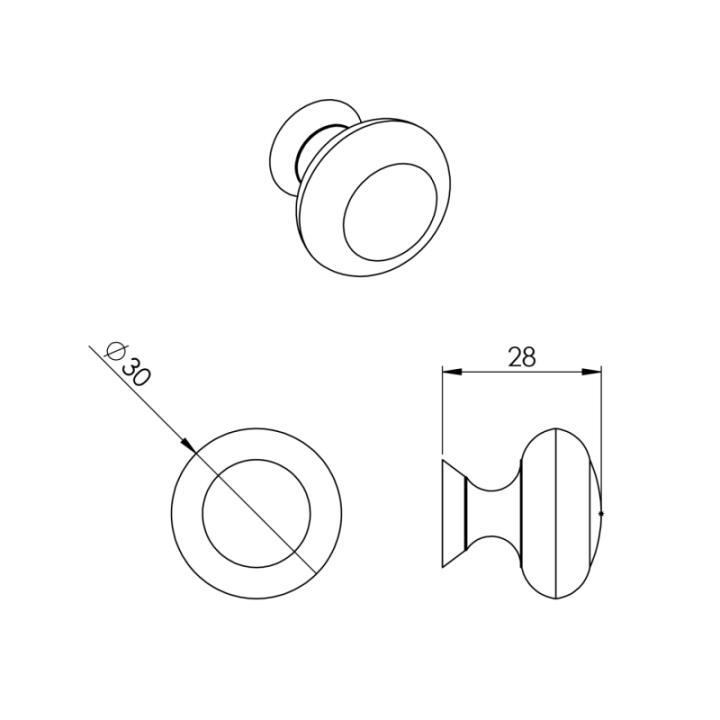 Uchwyt ELITA KIDO złoty 168291
