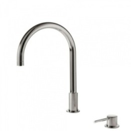 Tres Study Exclusive bateria umywalkowa 2-otworowa stal 26110501AC