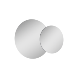 Lustro LED ELITA ROUND TWIN 80/60 168511