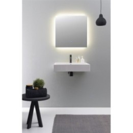 Umywalka ścienna 60 x 53,5 cm Teorema 2.0 Plus ardesia 514649