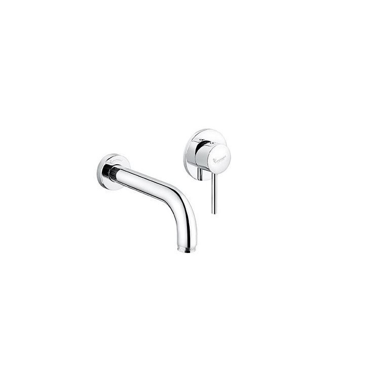 Bateria umywalkowa podtynkowa 25 cm EMMEVI PIPER biały mat 45055-25BIO