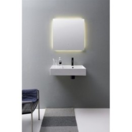 Umywalka wisząca Scarabeo Teorema 2.0 Plus 80 x 53,5 cm biała 5150